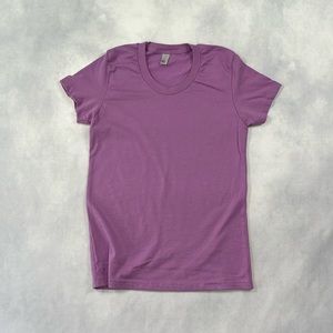 American Apparel Medium Women’s 50/50 T-Shirt